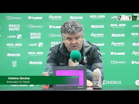 Previa de Onésimo Sánchez antes del partido ante el CD Mensajero - 17/02/2017