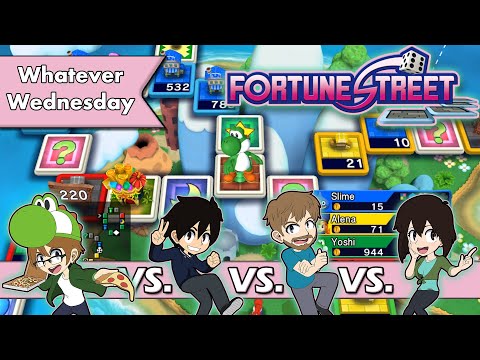 Fortune Street Wii Multiplayer - Yoshiller vs. CharlesCBernardo vs. PraisedScooter vs. Emmatronix!