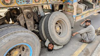 Download lagu Pakistani Mechanic's Extreme Challenge Fixing a Shattered Axle Miles from Help mp3 Download lagu Pakistani Mechanic's Extreme Challenge Fixing a Shattered Axle Miles from Help mp3