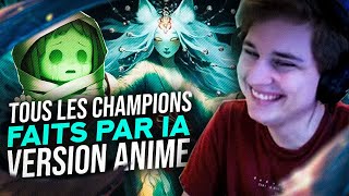 Elle est INCROYABLE! - Pandore Reacts 'Every LoL champion but they're AI generated anime characters'