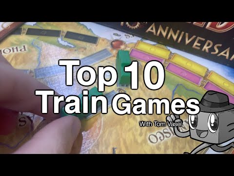Top 10 Train Games with Tom Vasel