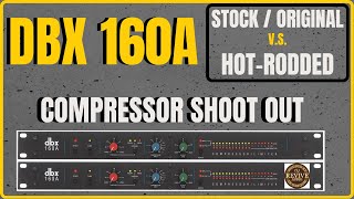 Video thumbnail for DBX 160A Compressor Shot Out | Stock vs Hot Rodded Gear! by Mixing Music Analog