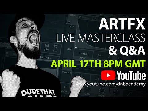 174 Production Marathon | ARTFX Live DNB Production Masterclass + Q&A