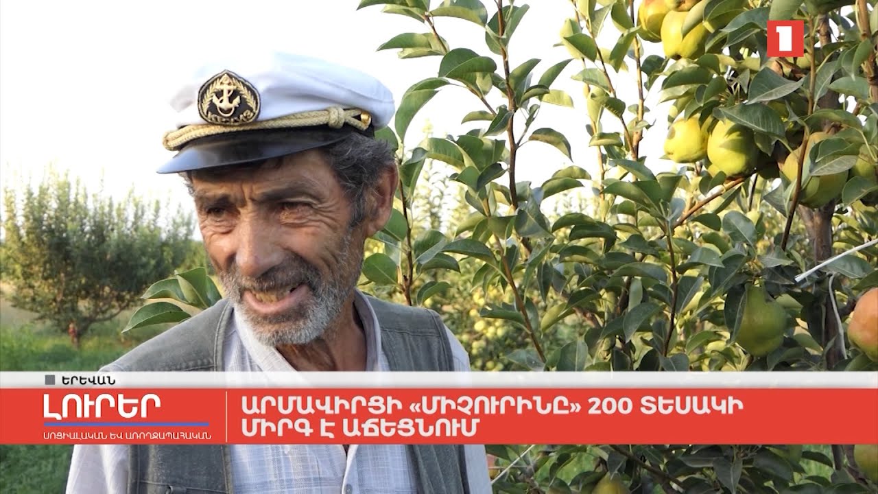 Արմավիրցի «Միչուրինը» 200 տեսակի միրգ է աճեցնում