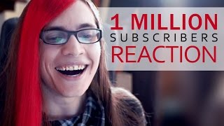 1 million subscribers! (live reaction)