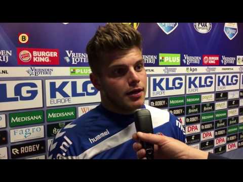 Keeper Stijn van Gassel na Helmond Sport- Roda JC