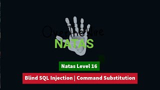 Bypassing SQL Filters Using Command Substitution | OverTheWire Natas Level 15-16