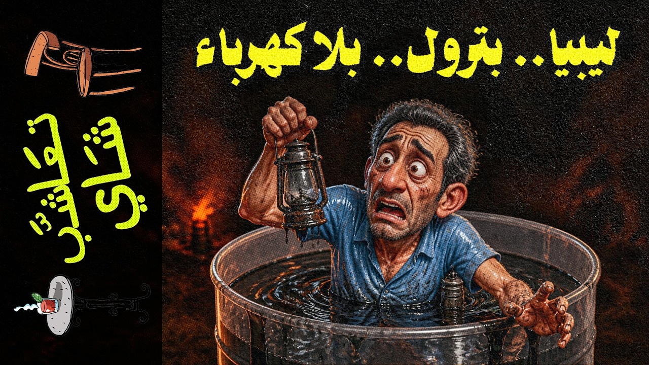 {تعاشب شاي}(2434) ليبيا.. بترول... بلا كهرباء