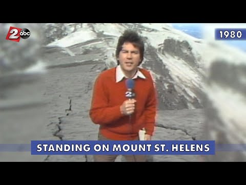 Standing on Mount St. Helens Days Before Eruption - May 1980 | KATU In The Archives