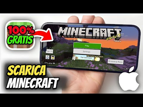 COME SCARICARE MINECRAFT GRATIS sul TELEFONO IOS E ANDROID!!😍 Come GIOCARE A MINECRAFT DA TELEFONO!