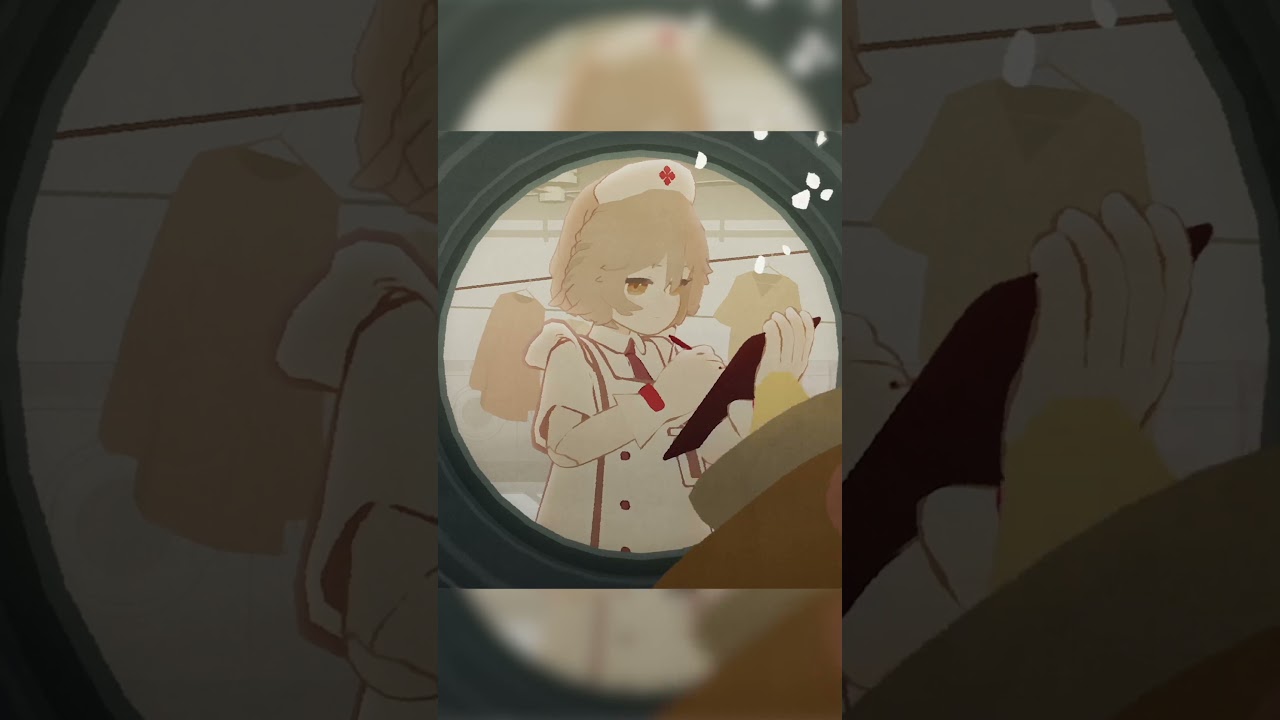 リネン室にいます / 歩く人 feat. ナースロボ＿タイプT #shorts #vocaloid