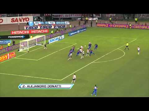 Gol de Donatti. River 0 - Tigre 1. Fecha 3. Torneo Final 2013. Fútbol Para Todos