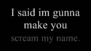 lmfao- Scream My Name Lyrics