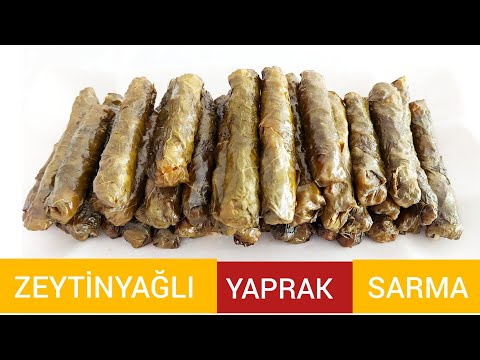 BU İÇ HARCI İLE YAPRAK SARMA ÇOK DAHA LEZZETLİ‼️#zeytinyağlısarma #sarmatarifleri #zeytinyağlıdolma