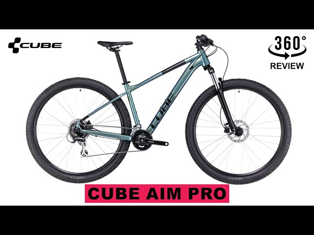 Видео о Велосипед Cube Aim Pro (Shiftverde'n'Black)