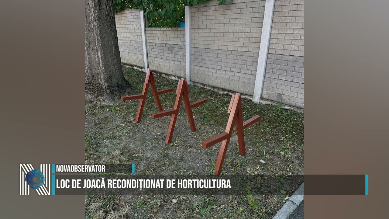 Loc de joacă recondiționat de Horticultura