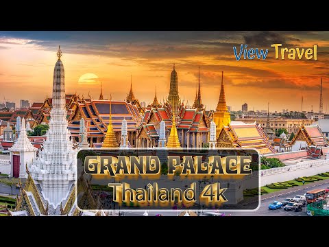 The Grand Palace in Bangkok Review 4k ULTRA HD - View travel