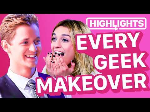 EVERY Makeover Reveal | Beauty And The Geek Australia