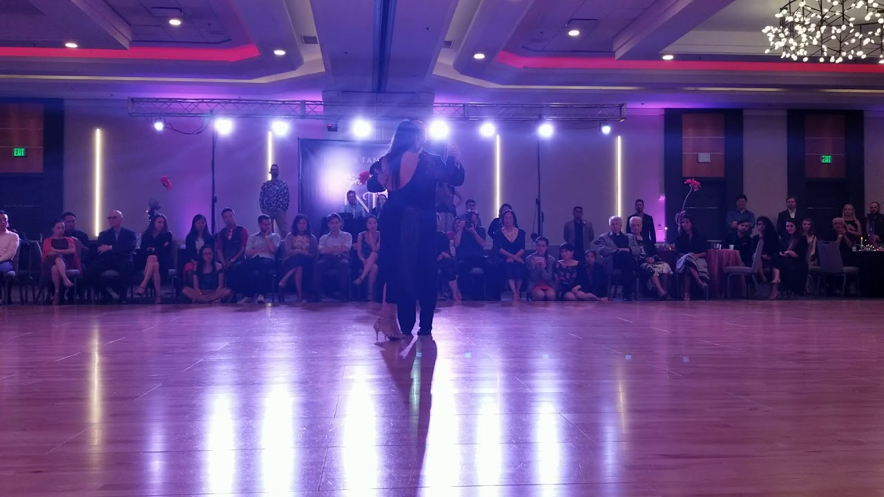 María Inés Bogado and Orlando Reyes Ibarra - performance at Nora's tango week on 7/5/2019 (3 of 3)
