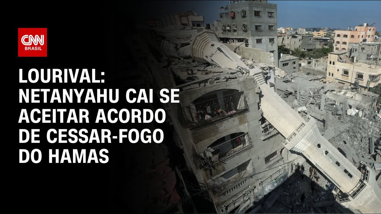 Lourival: Netanyahu cai se aceitar acordo de cessar-fogo do Hamas | CNN PRIME TIME