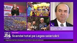 Legea salarizării, blocată de Curtea de Apel București, la solicitarea Sanitas