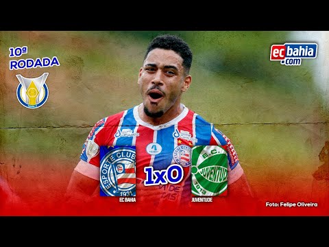 ⚽ BAHIA 1X0 JUVENTUDE - GOL DE MATHEUS BAHIA 🟦🟥⬜