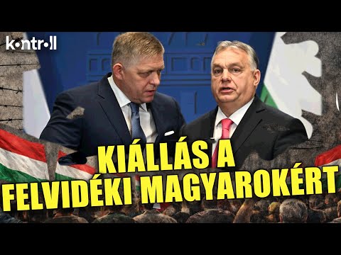 Tüntetés Szlovákia budapesti nagykövetsége előtt