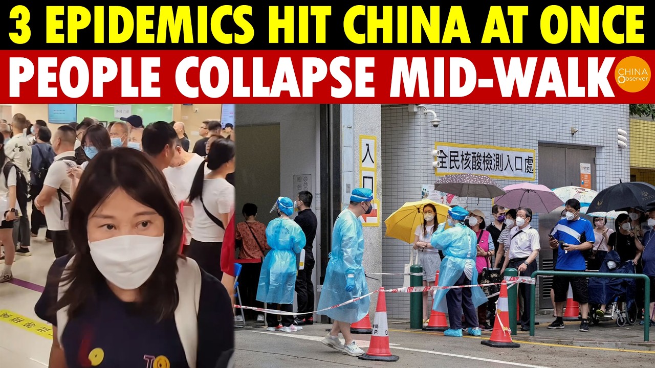 3 Epidemics Hit China at Once—Sudden Deaths Surge Among Young Adults, People Drop Mid-Walk