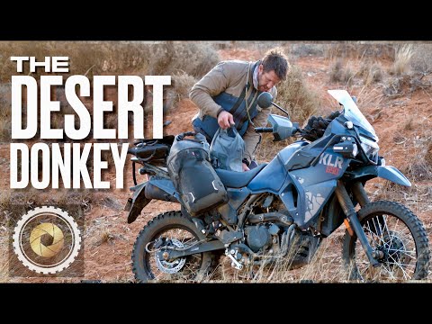 Warum fahre ich mit einer KLR650 durch Australien? Der Wüstenessel Ep1