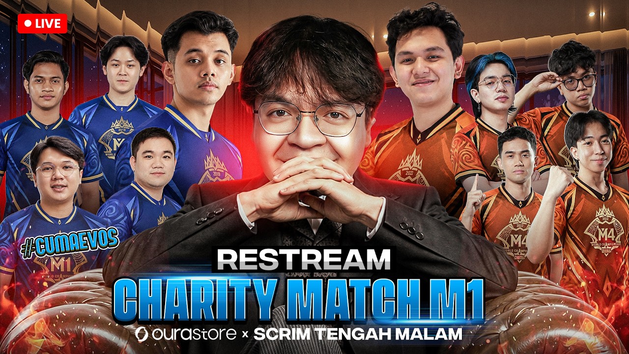 CHARITY WATCH PARTY - EVOS M1 VS M4 ECHO PH