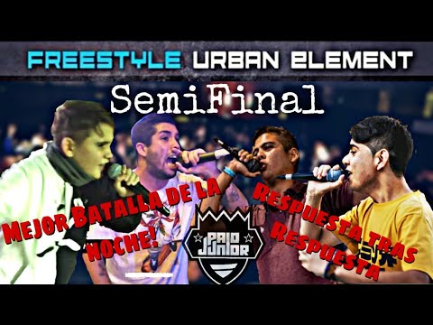 MKS & Zaina vs MRN & CG / Batallon Semifinal /FreeStyle Urban Element / PaioJunior