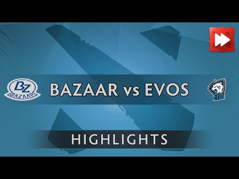 Team Bazaar vs Team EVOS - Kiev Major Open Qualifier - Dota Highlights