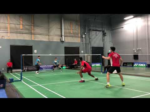 Jason Ho-Shue / Nyl Yakura vs BR Sankeerth / Duncan Yao MD SF 2020 CAN Nationals