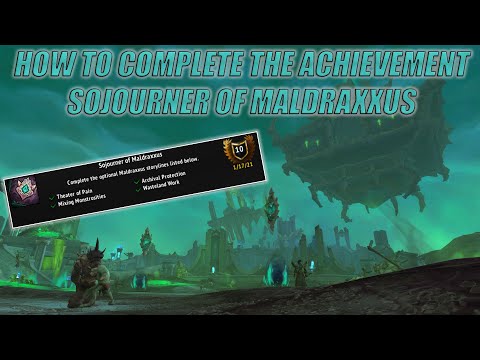 A Complete Guide to the Sojourer of Maldraxxus Achievement in World of Warcraft