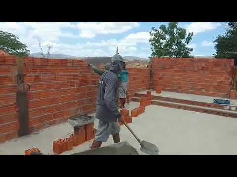 Mais uma construção sendo realizada no município de são Miguel do Tapuio Piauí, Ministério ReviveR.