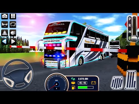 Mobile Bus Simulator Indian Driver - First Bus Transporter Driving to Semarang - Android GamePlay #5