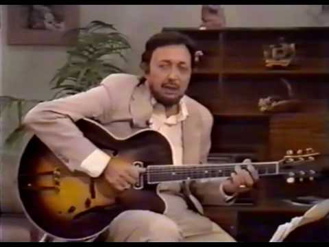 Barney Kessel Jazz Guitar Improvisation "Chord Melody Style" (better audio and video)