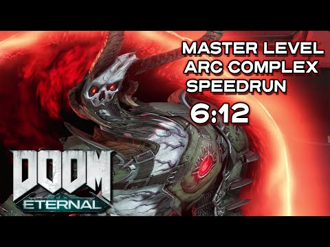 DOOM ETERNAL - Master Level Nightmare Arc Complex Speedrun 6:12 (restricted)