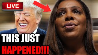 NY AG Letitia James LOSES APPEAL & FREAKS OUT On Judge Engoron For Doing This For Trump LIVE On-Air