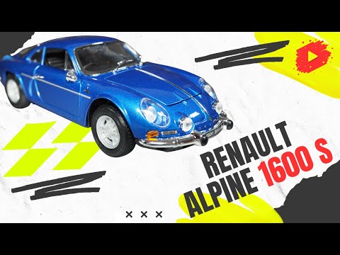 Renault Alpine A110 1971 1600 S in scala 1:18 Diecast ModelCar