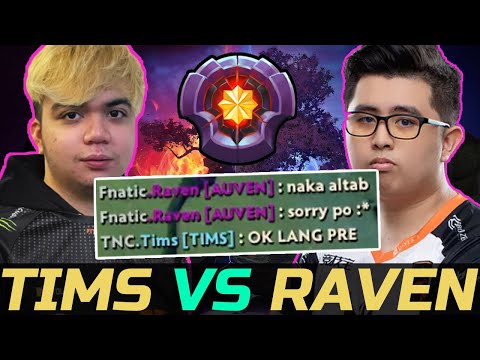 TIMS SIGNATURE PICK VS RAVEN - FNATIC VS TNC PRACTICE IN RANK