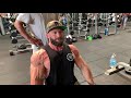 Prépa Mr Olympia 2019, week 13: Entraînement de DELTS avec SHAWN RHODEN et AHMAD CLAYTON