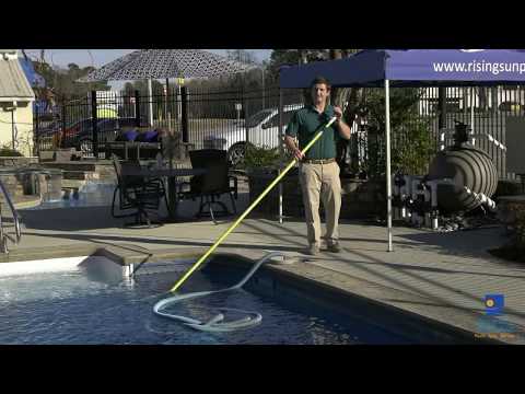 Manually Vacuuming Your Pool Rising Sun Pools