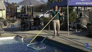 Manually Vacuuming Your Pool | Rising Sun Pools