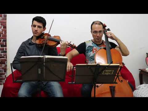 HINO 322 - VEM REI ETERNO no VIOLINO e CELLO