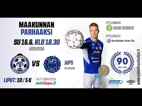 16.6.2019 MP-JäPS 2-2(1-1) maalit