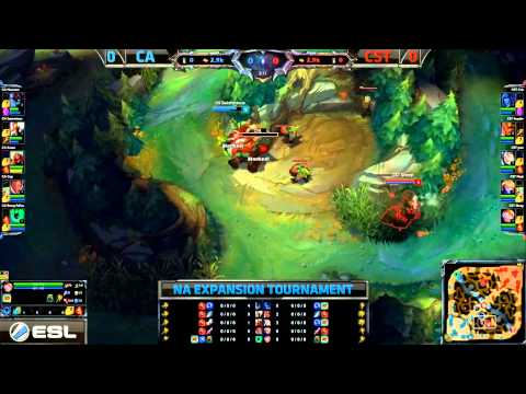 Coast Sheep Ultimate Troll Saintvicious Red Steal - CA vs CST Game 1 (NA LCS Expansion)