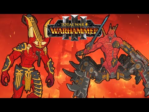 KHORNE Unit Roster Reveal - Soul Grinders, Heralds, Lords & Units - Total War Warhammer 3