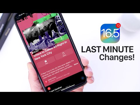 iOS 16.5 - Last Minute Changes!