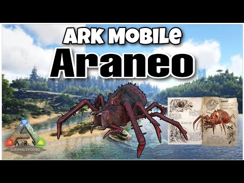 Como tamear un Araneo de forma Fácil en Ark Mobile 🕷️